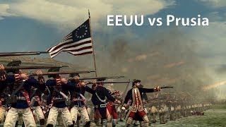 Empire Total War  Estados Unidos vs Prusia [upl. by Aneeles]