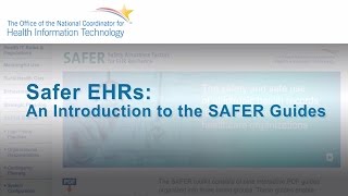 SAFER Guides for EHRs [upl. by Keven61]