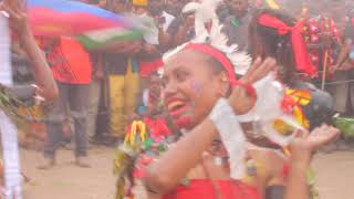 Kiriwina dancers from milne bay performing at upng 49th independence celebration of png [upl. by Irej119]