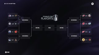 Stanley Cup Playoffs CAR v NYI R1 G3 [upl. by Gaultiero498]