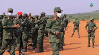 RDF SOLDIERS GRADUATE FROM THE BASIC MILITARY TRAINING CENTRE NASHO  25 February 2022 [upl. by Yelsha]