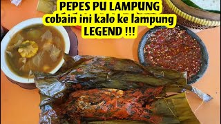 MAKANAN KHAS LAMPUNG pepes pu KULINER LAMPUNG [upl. by Dannye883]