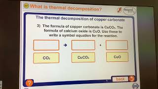 KS4GCSEChemistryThermal decomposition of Copper Carbonate [upl. by Adigun169]