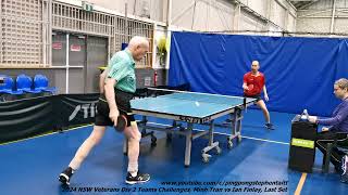 2024 NSW Veterans Div 2 Teams Challenges Minh Tran vs Ian Finlay Last Set [upl. by Marshall90]