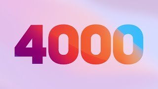 ClevKid  Counting 14000  Learn to count to 4000 Numbers for Kids Toddlers amp Preschool [upl. by Naened]