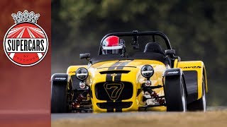 Insanely fast Caterham Seven 620R FOS hillclimb [upl. by Bronwyn89]