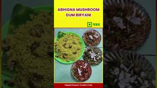 quotAbhigna Mushroom Dum Biryaniquot [upl. by Ahsitauq]