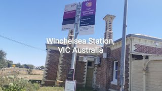 Winchelsea Station VIC Australia PT public transport trainstation [upl. by Adnat]