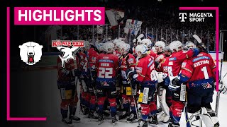 Eisbären Berlin  Kölner Haie  PENNY DEL  MAGENTA SPORT [upl. by Darcey]