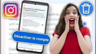 Comment désactiver votre compte Instagram nouveau processus 2024 [upl. by Sobel341]