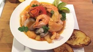 CALDO DE MARISCOS CON SABOR A COCO  COCONUT SEAFOOD SOUP [upl. by Aiouqes]