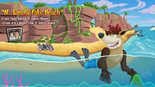 N Sanely Fake Beach 🌊🌴🎉 CTRCrash Games Medley MegaMASHUP ft cyaninkling2638 MrMoikzes🐻 [upl. by Liborio]