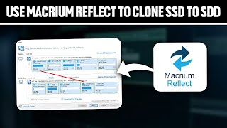 How To Use Macrium Reflect To Clone SSD To SDD 2024 Full Tutorial [upl. by Hcurob]