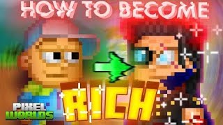 How To Become Rich At 2024 pixel worlds [upl. by Giacopo]