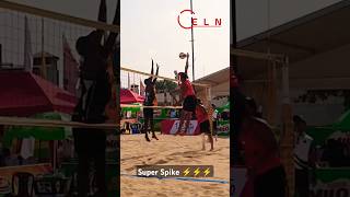 Beach Volleyball Super Spike ⚡⚡⚡ [upl. by Euqininod]