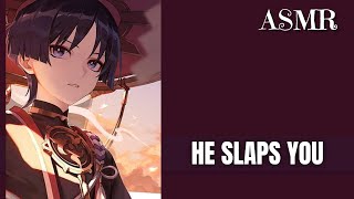 He slaps you  Scaramouche x listener  genshin impact asmr [upl. by Kelleher]