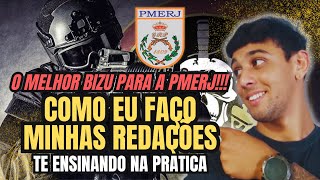 REDAÇÃO PMERJ  COMO FAZER PASSO A PASSO MELHOR BIZU [upl. by Sirod]