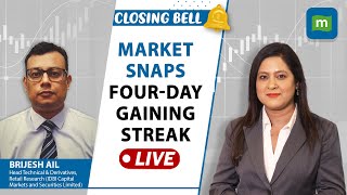 Live Nifty Tests 22300 As IT Stocks Sulk Banks Shine Tata Motors Leads Autos HigherClosing Bell [upl. by Salbu]