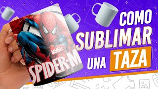 CURSO DE SUBLIMACIÓN  Tazas Tazones Mugs [upl. by Yllatan]