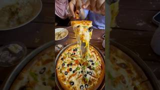 Most cheesiest pizza 🍕 ever 🥹 fastfood foodshorts shortsyoutube [upl. by Shumway803]