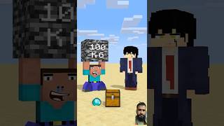 HELP Herobrine From 1 Sit Up  1 Diamond friendship shorts trending animation [upl. by Yard]