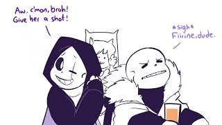 Bovinophobia ft Cross and Epic Undertale AU Comic Dub [upl. by Olaf72]