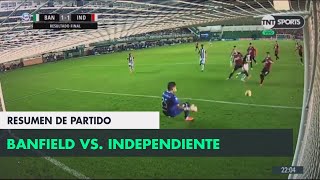 Resumen de Banfield vs Independiente 11  Fecha 6  Superliga Argentina 20182019 [upl. by Freemon40]