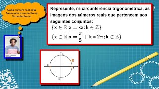 Representação de pontos na circunferência trigonométrica Aula 2º ano 02122020 [upl. by Asel357]