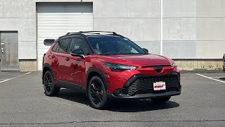 2024 Toyota CorollaCross Hybrid Nightshade Watertown Torrington Litchfield Danbury West Si [upl. by Adnek]