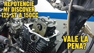 â›”ï¸Repotenciar la Discover 125str a 150cc Vale la penaâ“ï¸ discover125st bajaj repotenciar 150st [upl. by Eelak]