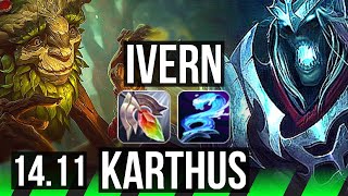 IVERN vs KARTHUS JGL  Rank 2 Ivern 3114  JP Grandmaster  1411 [upl. by Leunas527]