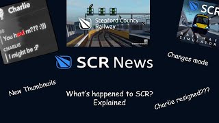 SCR News  Whats happened to SCR  Explained [upl. by Anivlem]