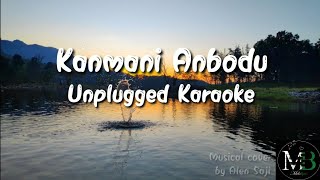 Kanmani AnboduUnplugged Karaoke with LyricsMelobytesAlen Saji [upl. by Jodie]