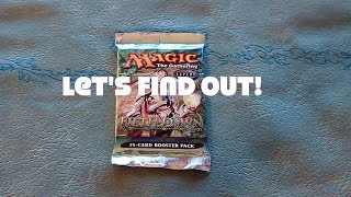 Crack A Pack of Fifth Dawn Are old Magic boosters still worth 400 after an entire decade MTG [upl. by Adelaida107]