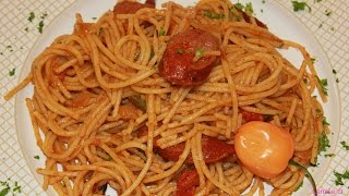 How to make Haitian Spaghetti  Easy Delicious Spaghetti  Episode 19 [upl. by Booma]