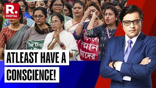 Arnab’s Straight Questions To Mamata As Justice For Abhaya Becomes A National Cause [upl. by Amimej]