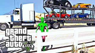 GTA V TRANSPORT A SUPER CAR MISSION [upl. by Glennis]