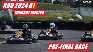 KRD 2024 R1 Funkart Master  PreFinal Race Group 2  City Karting Shah Alam [upl. by Nenerb]