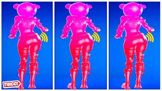 Fortnite Gummi Team Leader Skin Party Hips 1 Hour Version Thicc 🍑😘 Hot New Girl Outfit 😍 Zoomed In😜 [upl. by Jezreel]