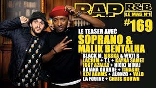 Soprano et Malik Bentalha  Teaser RAP RampB 169 [upl. by Eerahc581]