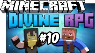 Minecraft DIVINE RPG Mod  DRAVITE POWER SWORDS Ep10 [upl. by Lleneg]