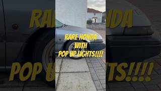 Rare Honda with pop up lights [upl. by Ossy120]