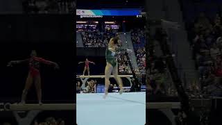 Best performance on floor exercise 🤸 gymnasticsolympics trending exploreviralvideosportsshorts [upl. by Eedebez]