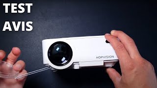 🥇 HOPVISION Rétroprojecteur 6000 Lumens  Test amp Avis 2023 [upl. by Tereve]