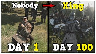 I Have 100 Days To Go From A Peasant To A King In Bannerlord [upl. by Pontius725]