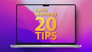 macOS Monterey 20 Tips Tricks amp Features You Might Have Missed [upl. by Kursh]