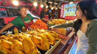 Spicy Traditional Food Market in Hunan China Authentic Dishes Bold Flavors Rich Meat Selections [upl. by Eddra835]