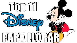 Top 11 Escenas Tristes de Disney [upl. by Calida]