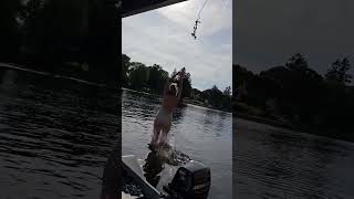 Rope swing farmlifeupdate rideau rideauriver ottawa canada 2023 shorts [upl. by Luapsemaj781]