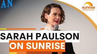 SARAH PAULSON on Sunrise  Sunrise [upl. by Aronoff879]